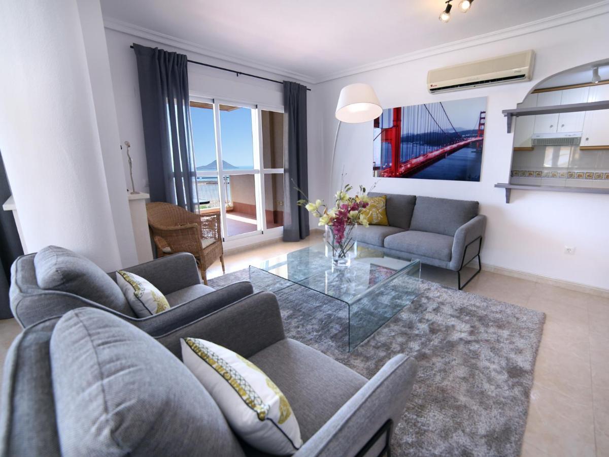 Puerto Y Mar Apartments La Manga Bagian luar foto
